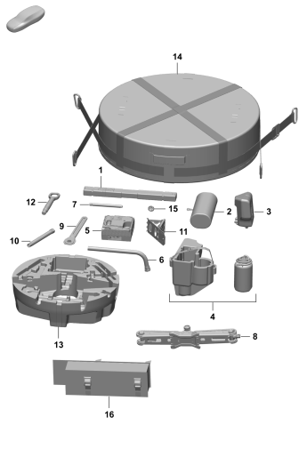 001-000 - Outillage de bord