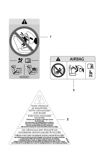 004-000 - Plaque indicatrice
Airbag