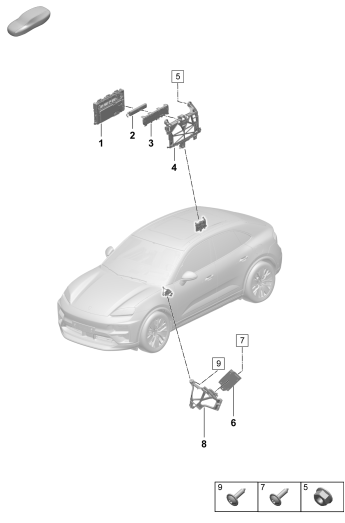 901-500 - POUR VEHICULES AVEC TELEPHONE
ET APPEL DE DéTRESSE