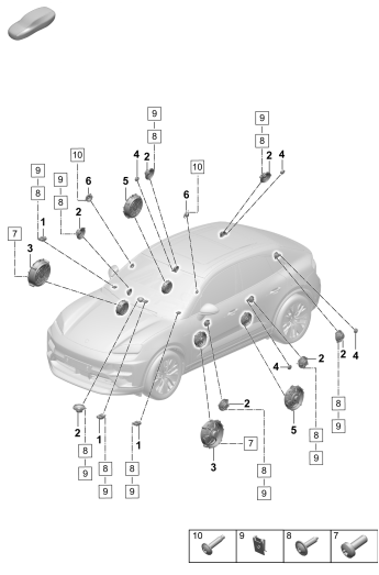 914-200 - haut-parleur
Système de son Burmester