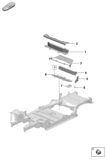 801-250 - Tole de plancher
Support de siège
