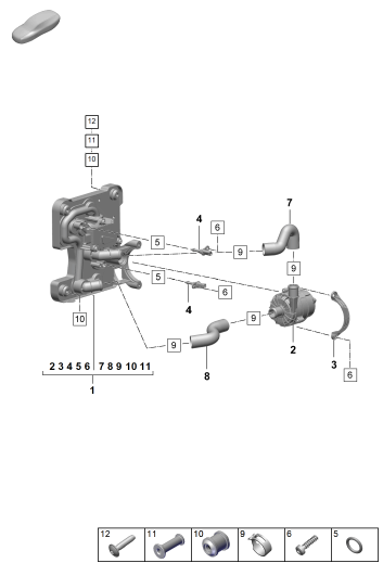 155-000 - Refroidisseur a refrigerant
