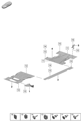 801-700 - Revetement de soubassement
Elements carross.amovibles