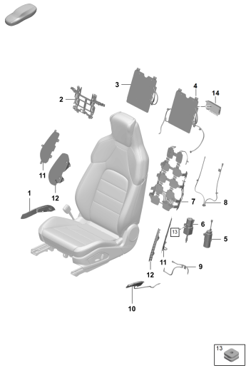 817-620 - Composants pneumat. pour siege
Siege confort
siege sport
