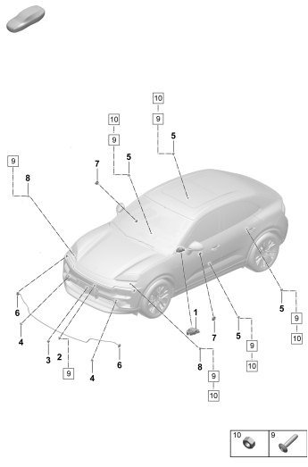 901-900 - Calculateur
Airbag
Capteurs
Protection pietons