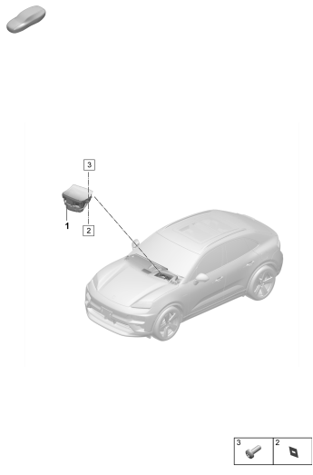 915-000 - projection sur le pare-brise
(Head-up-Display)