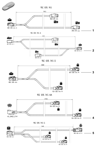 912-600 - Cable de liaison de donnees