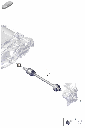 501-100 - Arbre de transmission
Essieu arriere