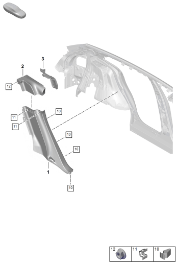 807-240 - Revetement
Enjoliveur de seuil de porte