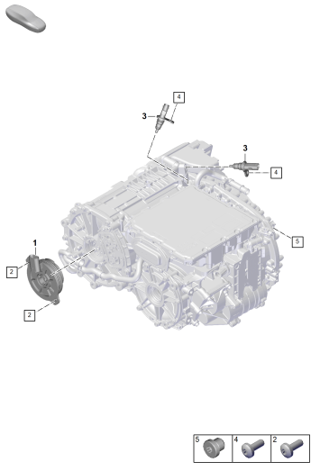 153-050 - Moteur princ. entrain. electr.
Essieu arriere
Capteurs
Valve de purge d'air