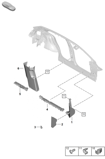 807-220 - Revetement
Enjoliveur de seuil de porte