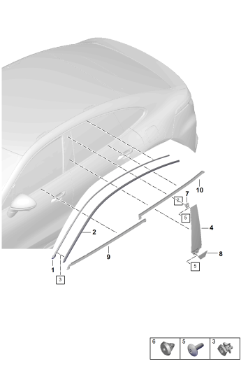 810-150 - moulures
Ornement
Elements carross.amovibles
Coupe