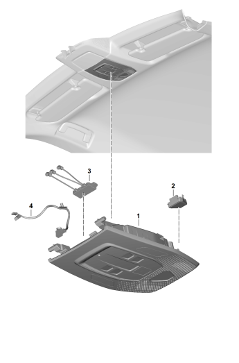905-900 - Console de toit