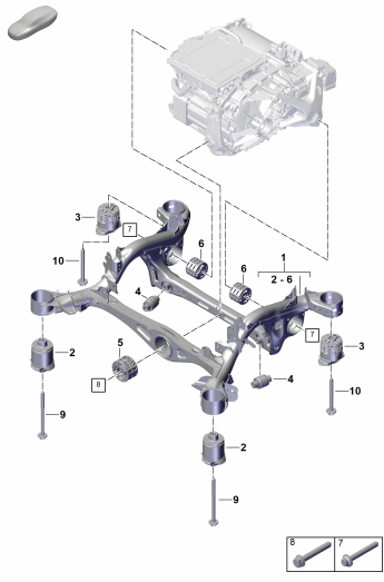 501-000 - cadre auxiliaire
Faux-chassis