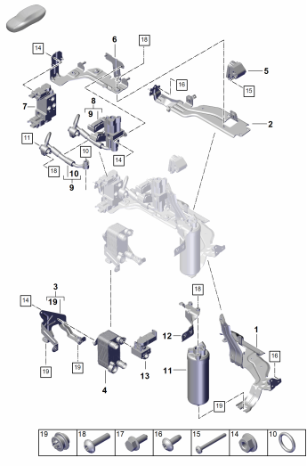 814-420 - Climatiseur
Conduite de frigorigene
Ensemble deshydrateur avec
pieces de fixation
avec:
Pompe a chaleur