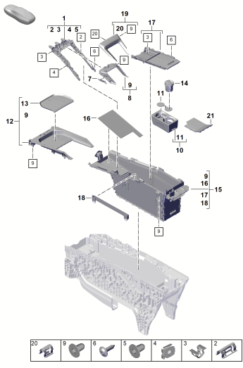 809-300 - Console centrale