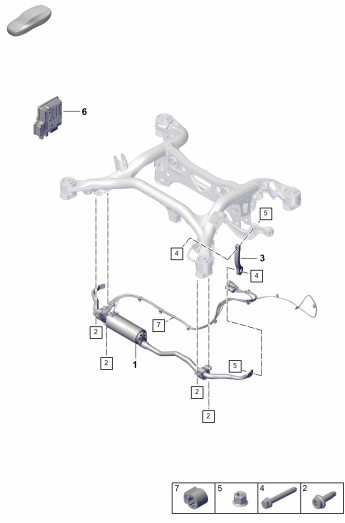 502-100 - Barre stabilisatrice
Essieu arriere