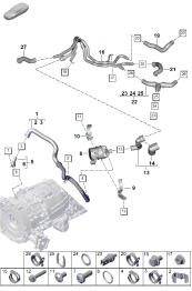 105-315 - Refroidisseur a refrigerant
Flexibles a refrigerant