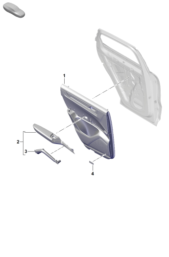 808-500 - revetements de porte
p. vehicules avec
equipement similicuir