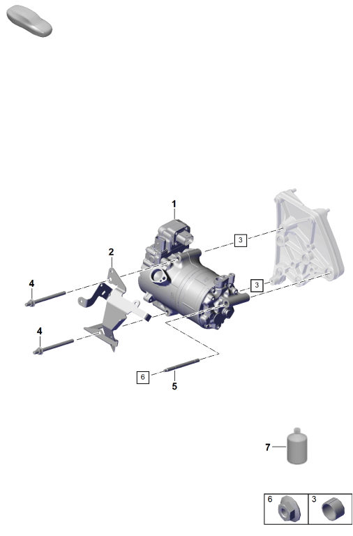 814-370 - Compresseur clim. electrique