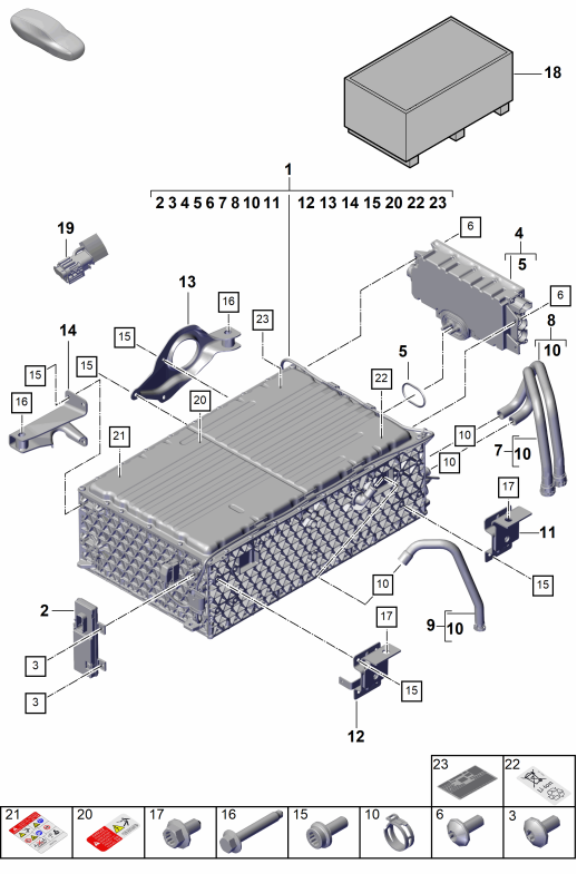 251-000 - Batterie hybride