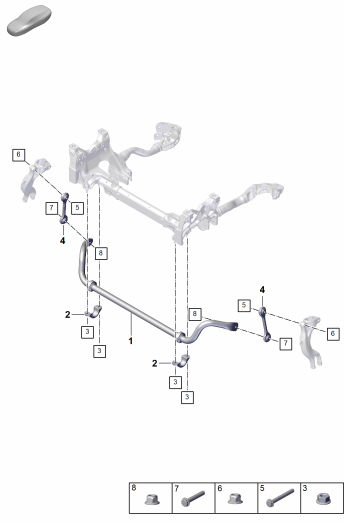 402-100 - Barre stabilisatrice