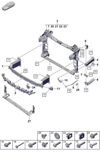 802-210 - support de pare-chocs
et
Support de montage