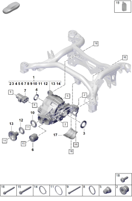 305-010 - transmission ar
p. vehicules avec blocage du
differentiel