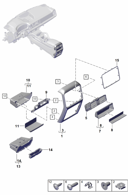 809-400 - Console centrale