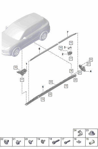 810-280 - Garniture bas de caisse
Pack Sport Design
Elements carross.amovibles