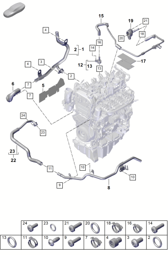 105-050 - Refroidisseur a refrigerant