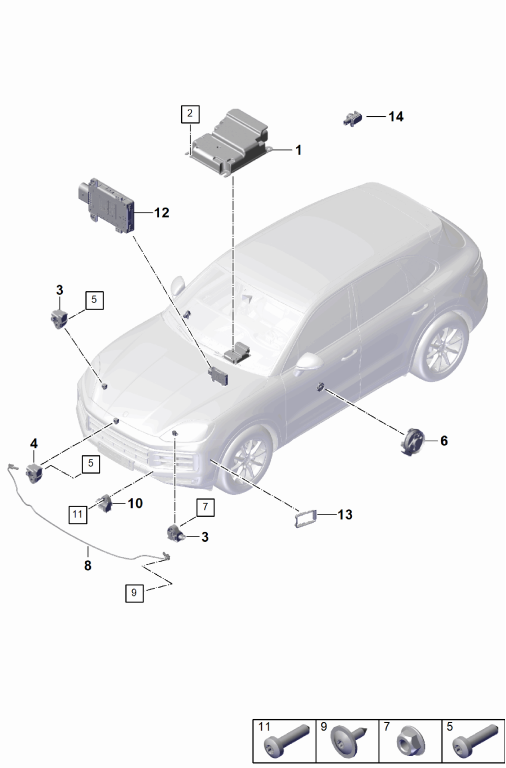 901-900 - Calculateur
Airbag
Capteurs
Capteur de pression
Protection pietons