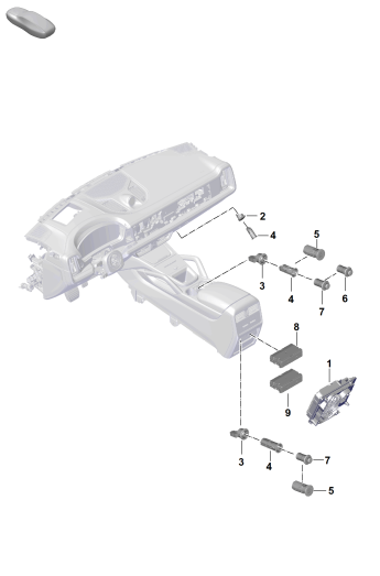 905-500 - prise de courant
Prise USB
Prise de charge
Interface multimedia