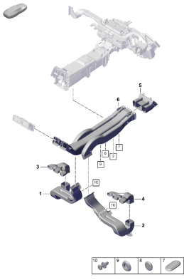 814-200 - Climatiseur
guidage d'air
Compartiment passagers