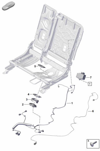 818-500 - Systeme electrique
SIege arriere