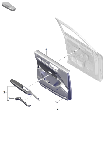 808-300 - revetements de porte
pour véhicules ayant
d'équipement en cuir/Dinamica