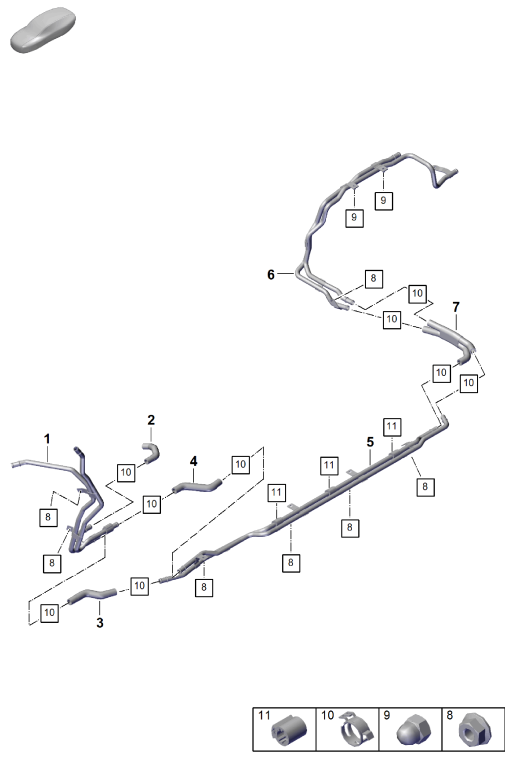 815-500 - chauffage
Refroidissement de la batterie
pour vehicules avec
transmission hybride