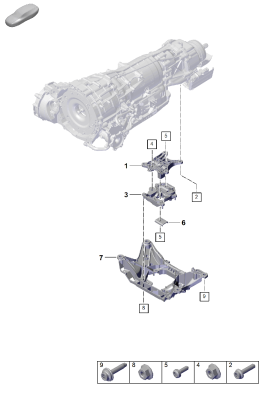 306-000 - palier de bv
support de bv