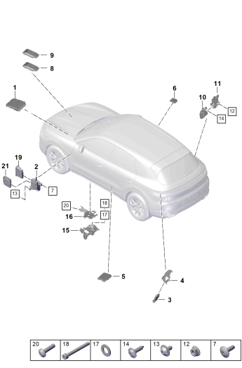 901-000 - Calculateur pour
blocage transversal
Calculateur pour Gateway
Boite de vitesses
Pompe a carburant