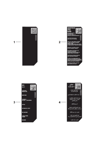 010-000 - Plaques d'identif./indicatrice
Batterie