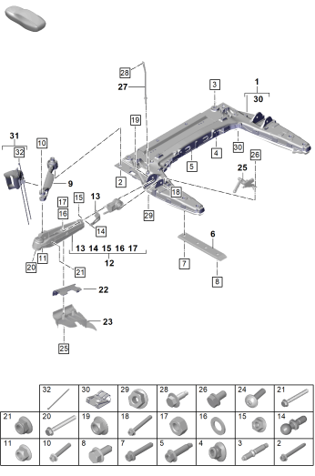 401-000 - Traverse
bras transversal