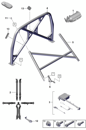 812-250 - Elements carross.amovibles
Club de sport