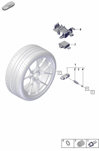 601-500 - syst. controle pression pneus