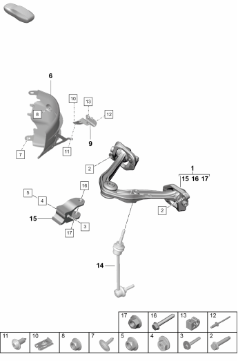 401-010 - bras transversal