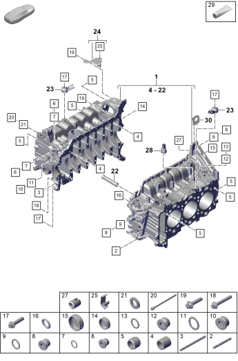101-100 - Carter-moteur