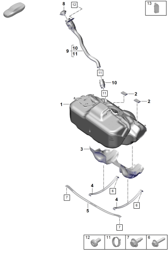 201-000 - reservoir a carburant
Additif
