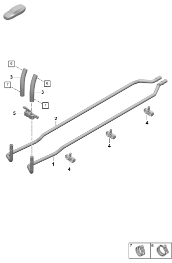 813-000 - Chauffage, climatiseur
tuyau a refrigerant