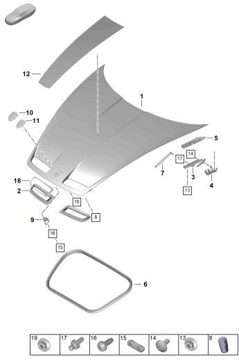 803-000 - Capot avant