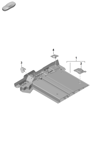 801-200 - Support de siège
Tole de plancher