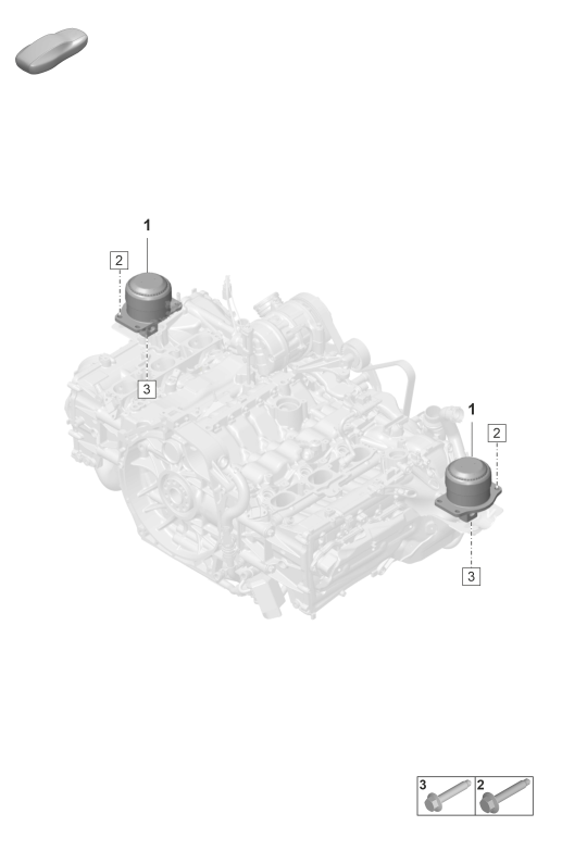 109-000 - Suspension de moteur